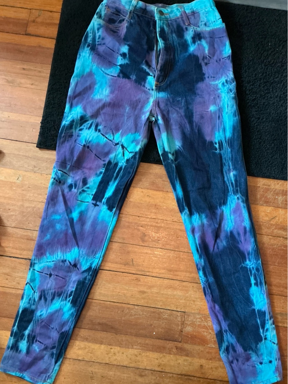 Tie-Dye jean and in Blue & Purple pant
